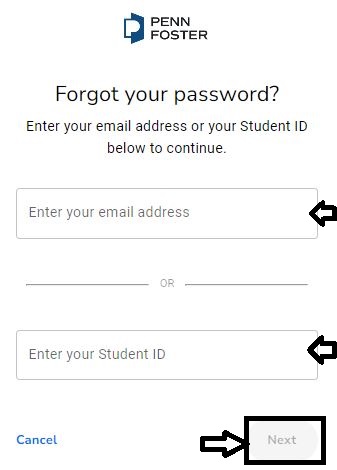 How To Reset Penn Foster Student password
