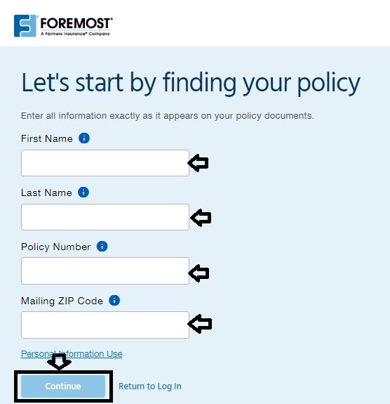How To Sign Up For Foremostpayonline