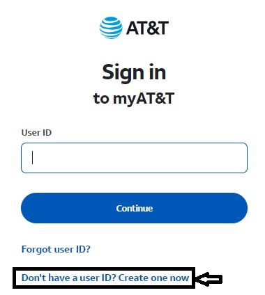 How to Create First Time myAT&T User ID