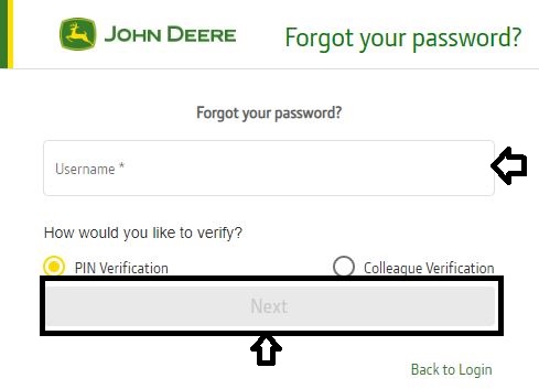 How to Reset John Deere ESS Login Password
