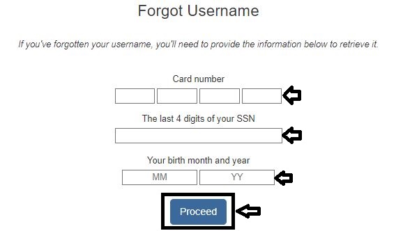 How to Reset Mercury Credit Card Login Username
